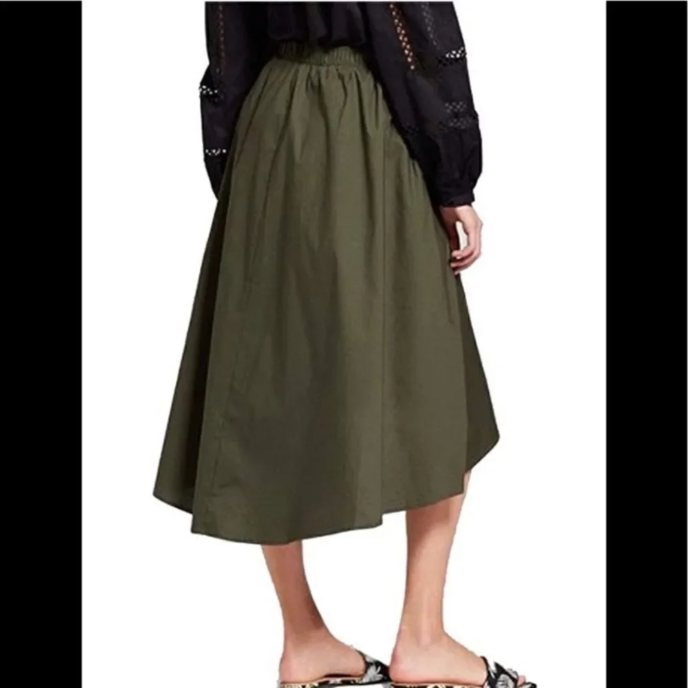 NWT Who What Wear knot front skirt. Size 2 - Picture 2 of 6